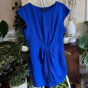 💙💃🏻Julie Dillon Royal Blue Spliced Front Dress Women 8-EUC
